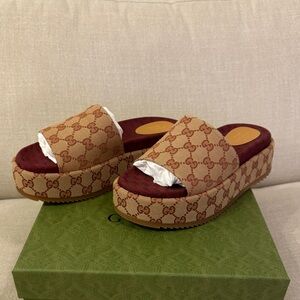 Brand new and authentic tic Gucci platforms